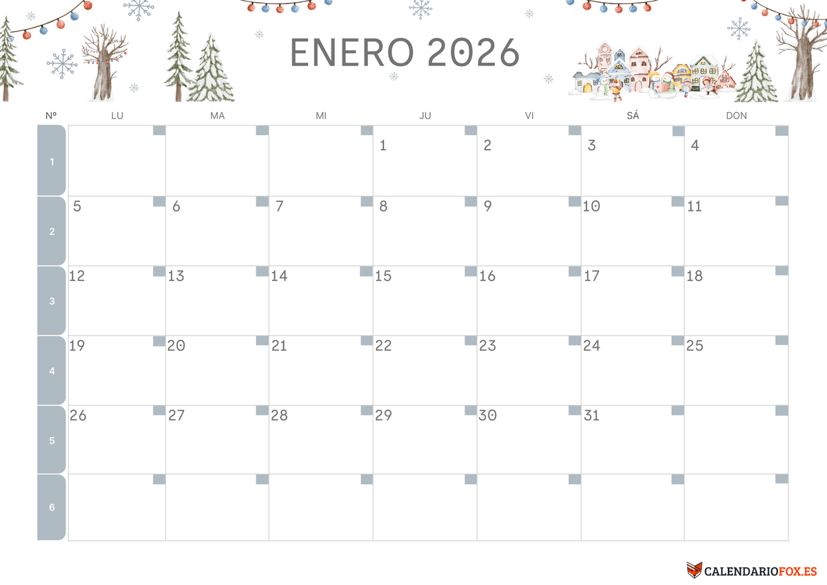 Pueblo Acogedor de Invierno