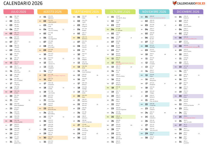 Diseño rojo - Enero a junio 2026