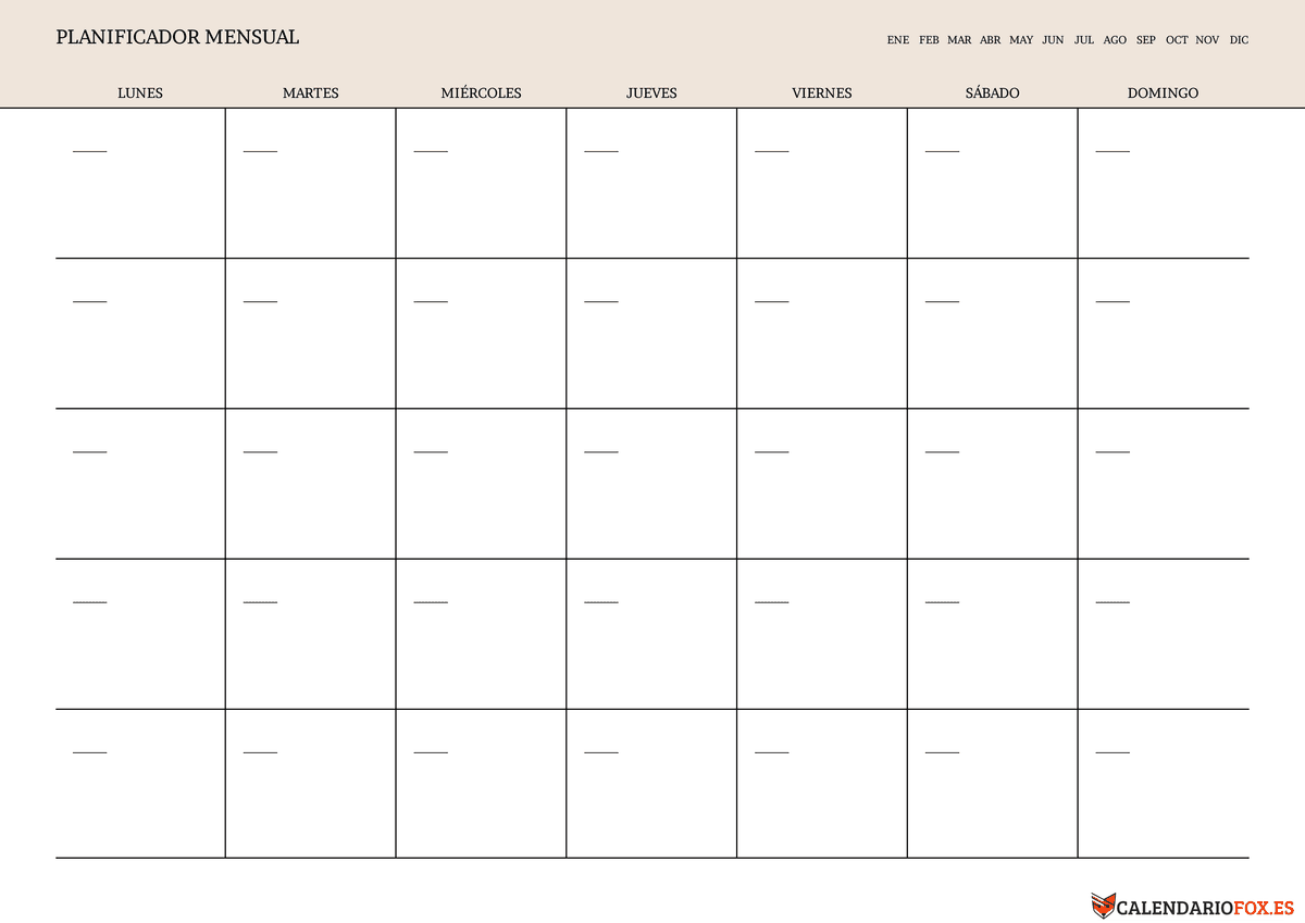 Planificador Mensual Blanco-1