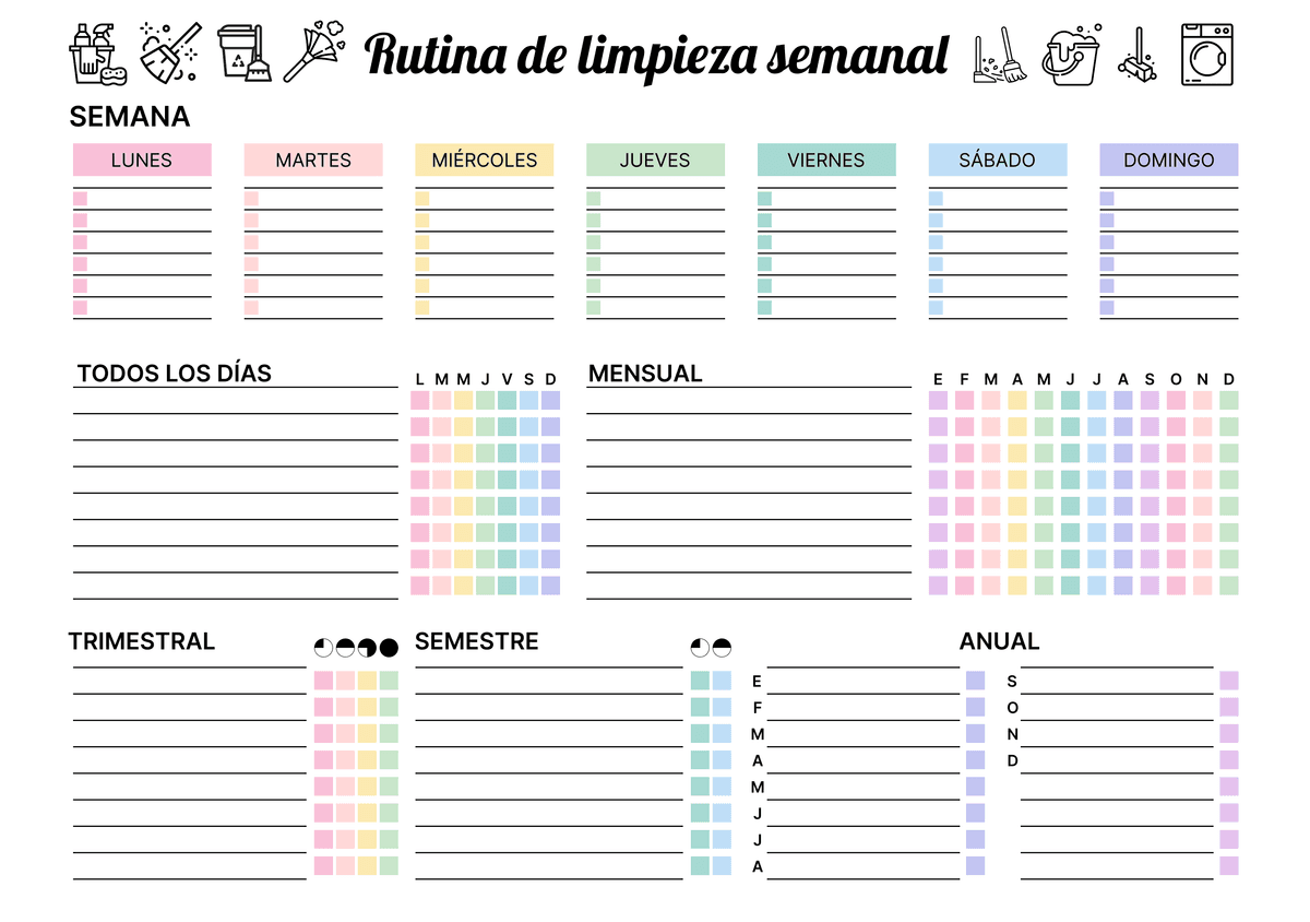 Planificador Semanal Limpieza 1