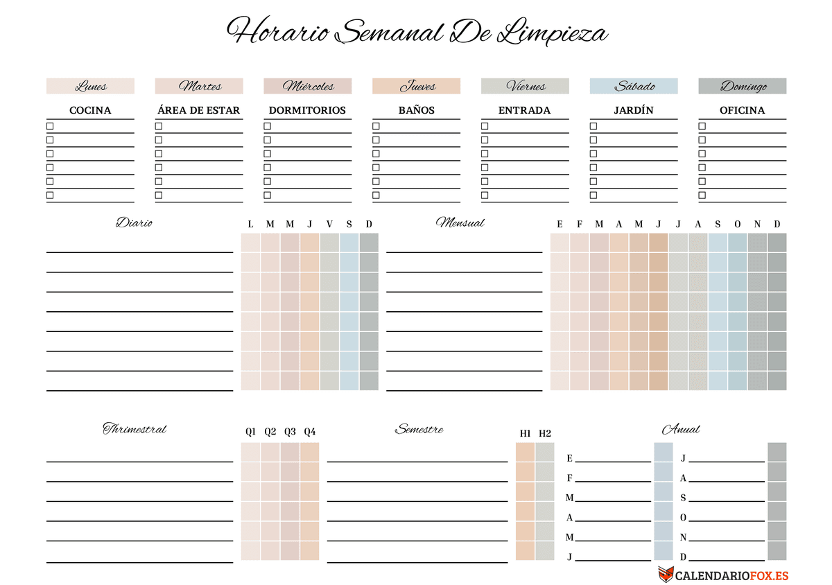 Planificador Semanal Limpieza 2